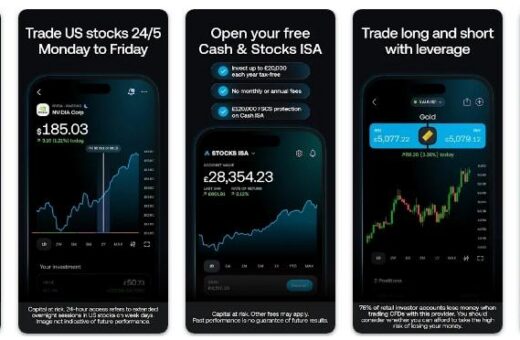 Trading 212 app 2026