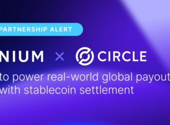 Nium x Circle Partnership (PRNewsfoto/Nium)