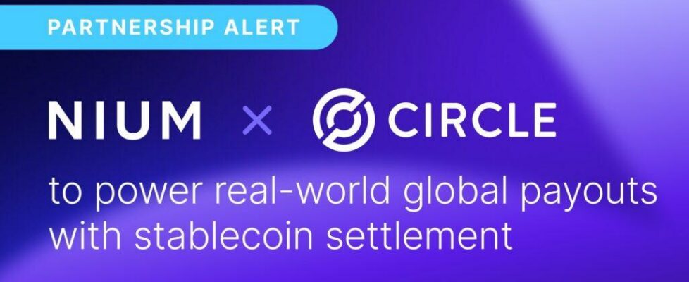 Nium x Circle Partnership (PRNewsfoto/Nium)