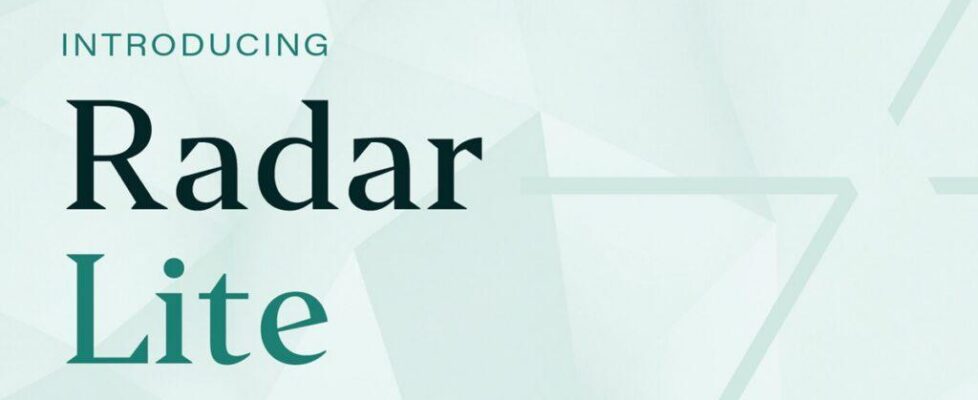 iSAM Radar Lite