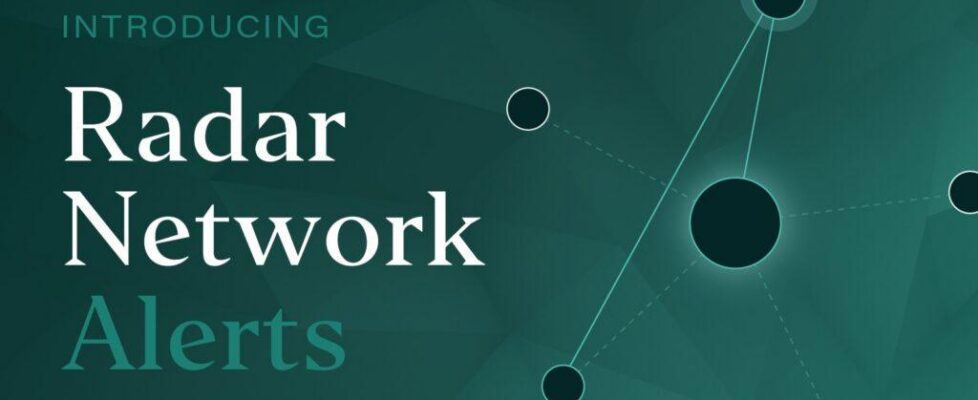 iSAM Radar Network Alerts
