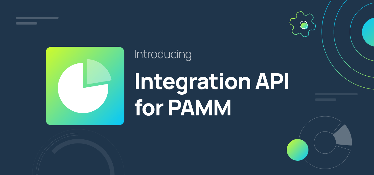 Brokeree Integration API PAMM