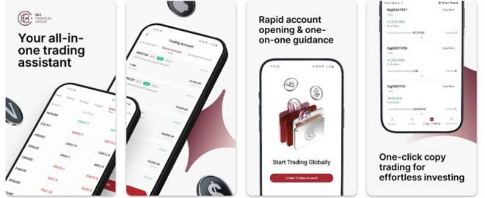 EBC Financial trading app