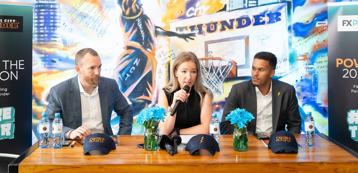 FXPesa partnership signing ceremony with Nairobi City Thunder