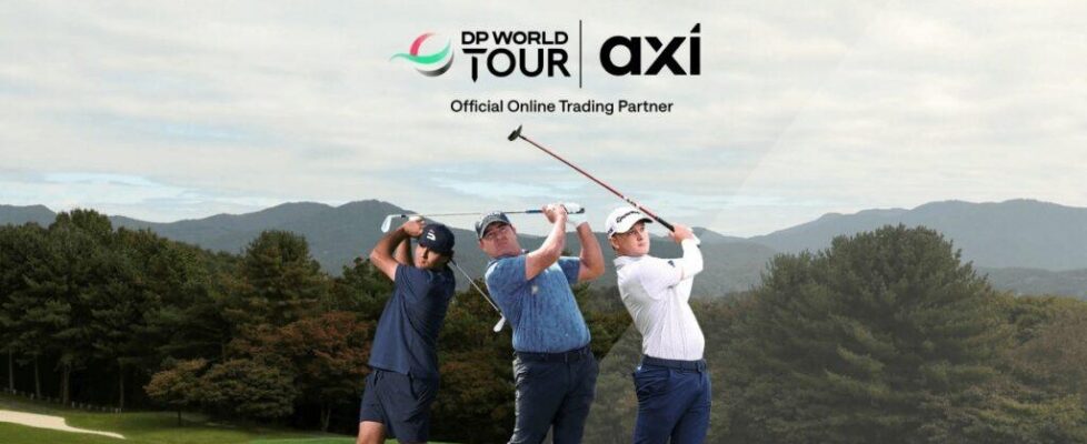 Axi DP World Tour sponsor