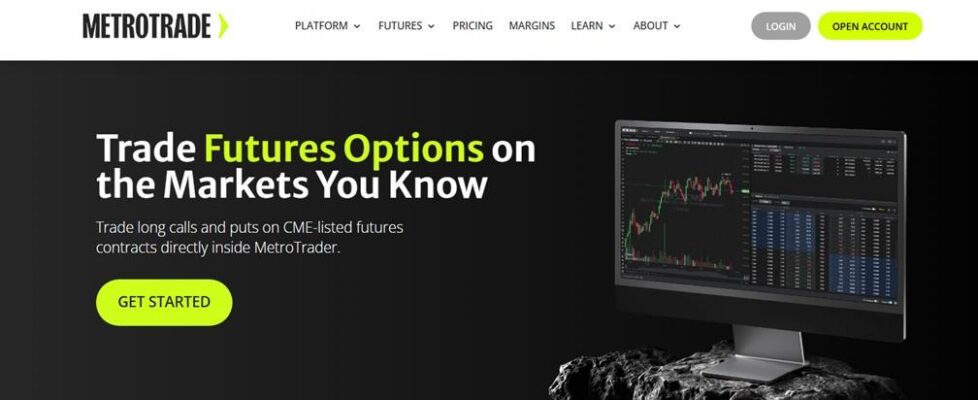MetroTrade options on futures