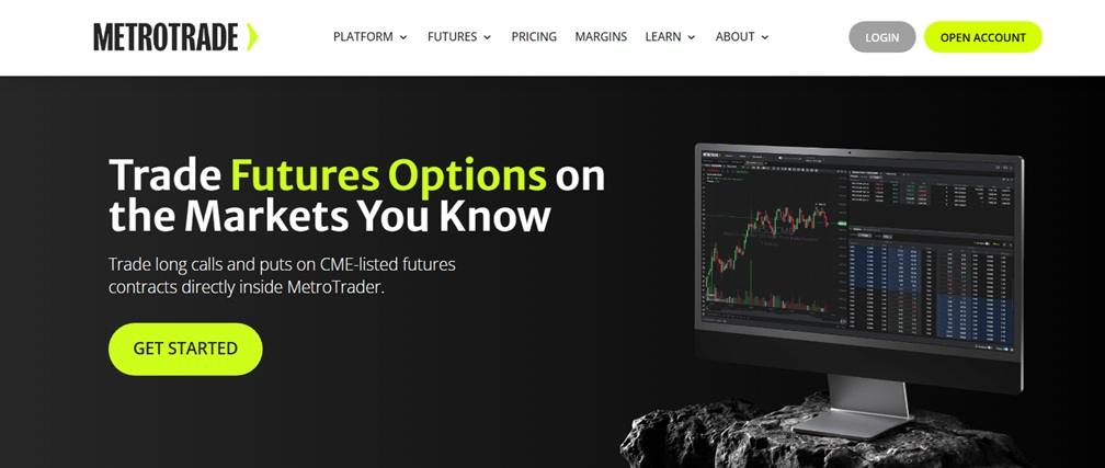 MetroTrade options on futures