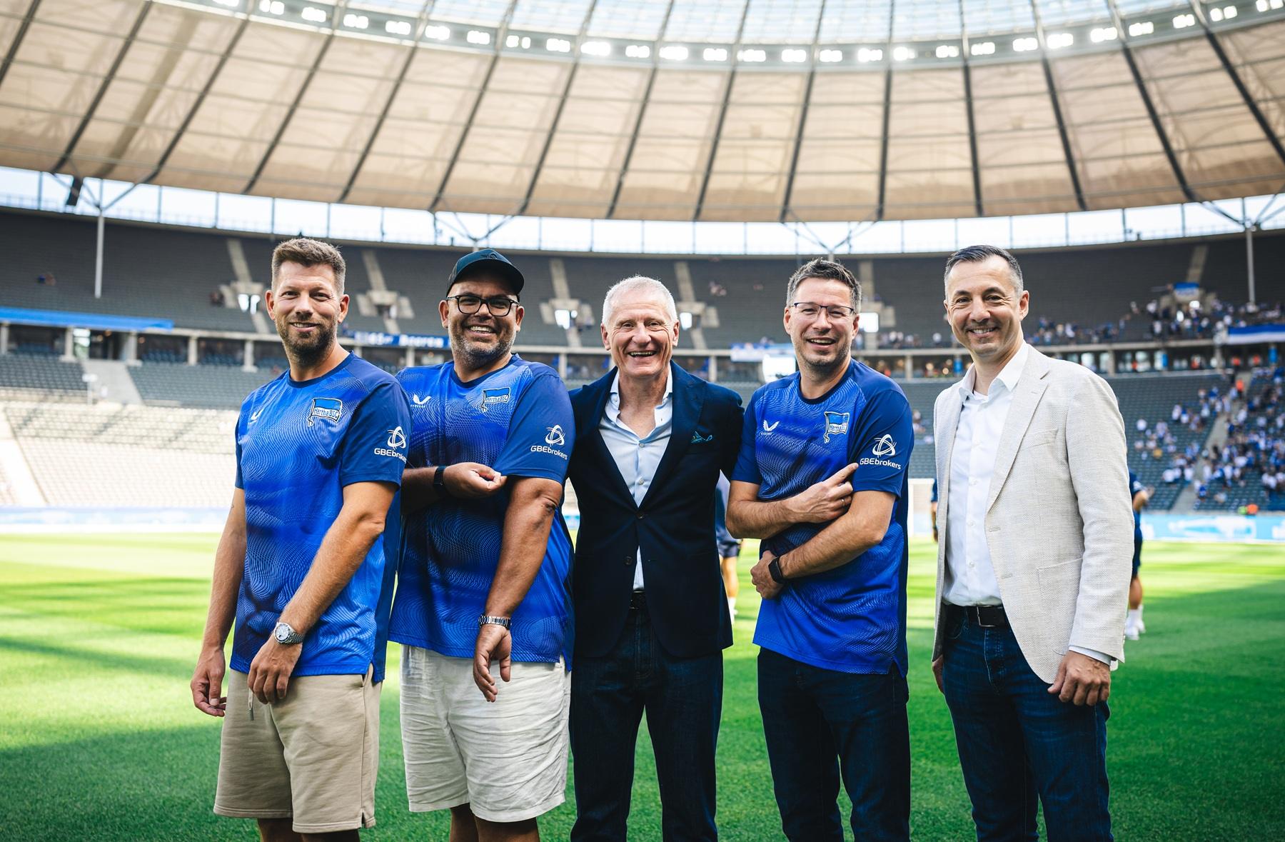 GBE Brokers sponsors 2. Bundesliga club Hertha BSC
