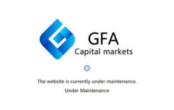 GFA Capital Markets website under maintenance