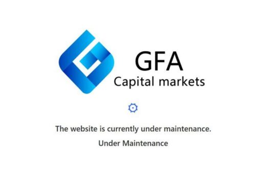GFA Capital Markets website under maintenance