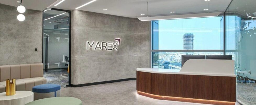Marex office lobby