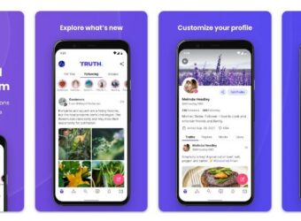 Truth Social app
