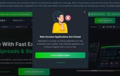 Valutrades new account applications closed