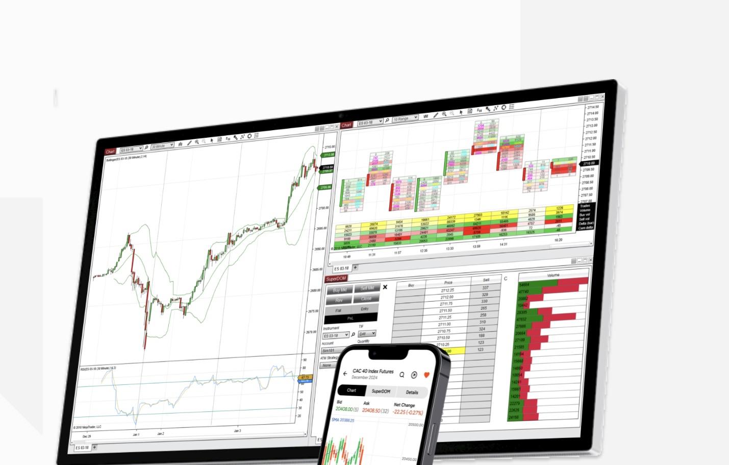 NinjaTrader platform