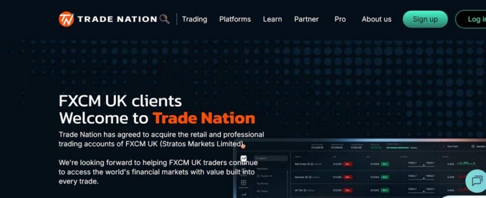 Trade Nation buys FXCM UK clients